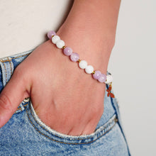Carica l'immagine nel visualizzatore di Gallery, PINK KUNZITE - BARITE - CLEAR QUARTZ