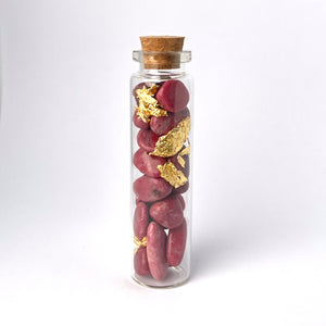 THULITE MINI WITH GOLD IN BOTTLE