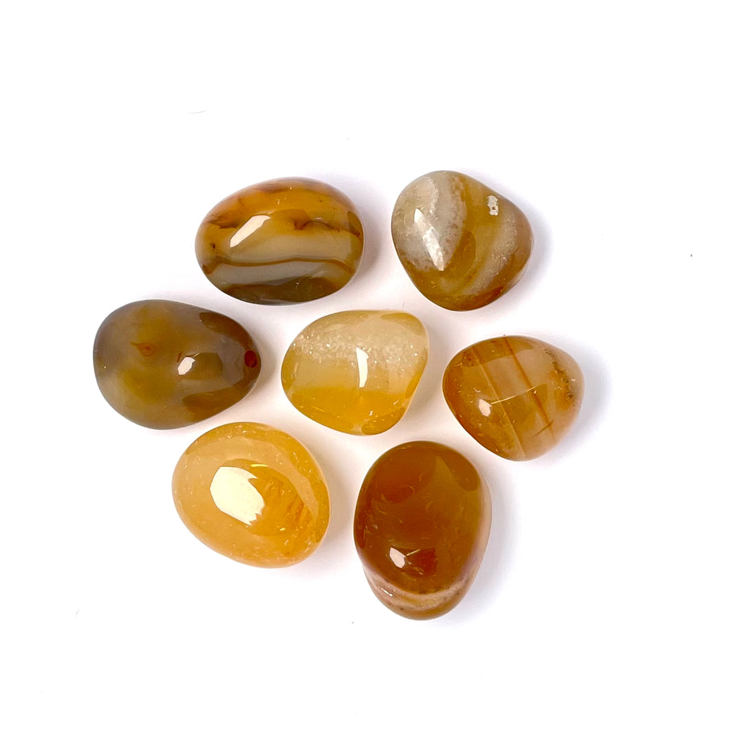 YELLOW AGATE SUPREMECHOICEMINERALS